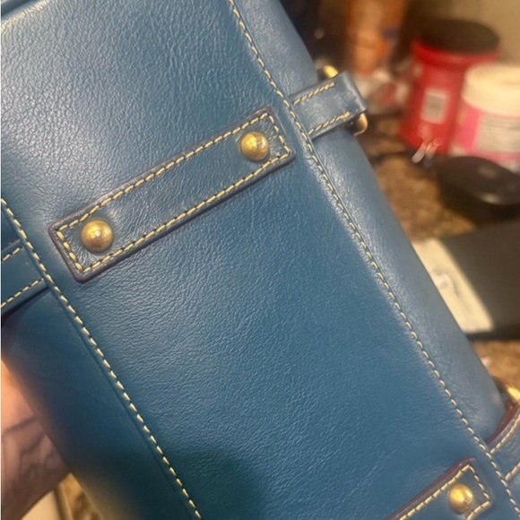 Dooney & Bourke Florentine mini satchel, denim - Picture 4 of 6